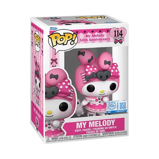 Фигурка Funko Pop Хеллоу Китти Май Мелоди Hello Kitty My Melody 10 см FP HK 114 - фото 2