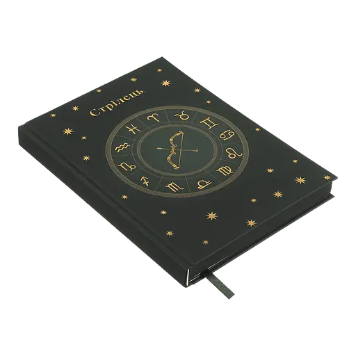 Щоденник недатований Buromax Zodiak поліграфічний A5 336 сторінок темно-зелений (BM.20670-16) - фото 3