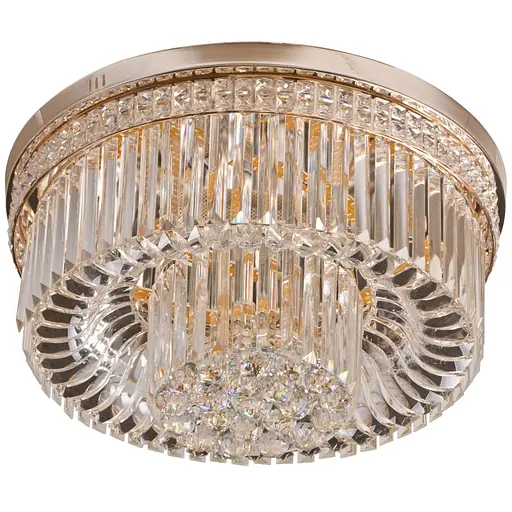 Люстра Brille торт стельова з підсвічуванням LED E14 40W G (BCL-638C/4)