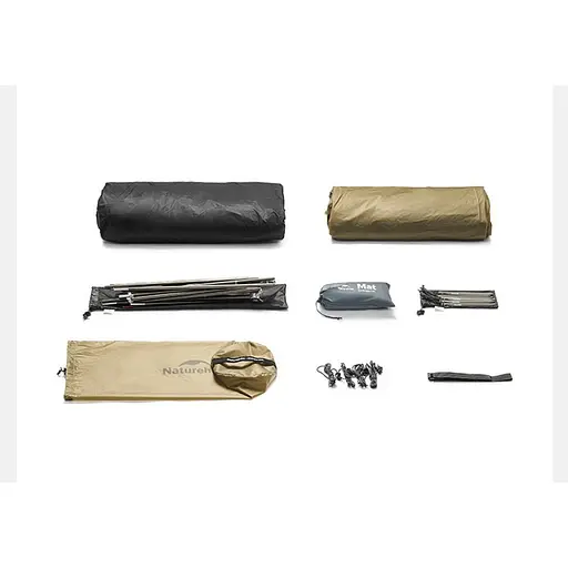 Намет одномісний легкий Naturehike Mongar UL CNK2550WS016 (Сірий) - фото 4