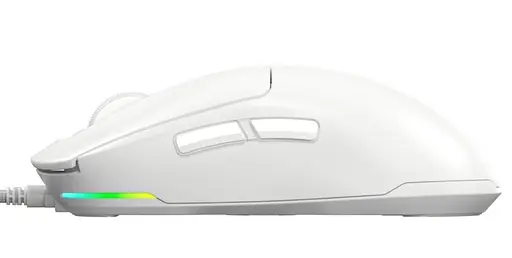 Миша Lorgar MSA10 Ultralight Wired Gaming Mouse White (LRG-MSA10-WH) - фото 3
