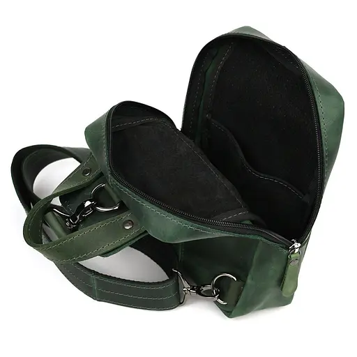 Мужской нагрудная сумка слинг рюкзак на одно плечо LIMARY 29х16х8 см sum0028203 - фото 2