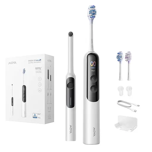 Електрична зубна щітка Mova Fresh 20 Sensus-White - фото 1