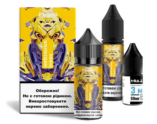 Набор компонентов для самозамеса солевой Flavorlab FL350 30 мл (Watermelon Lemon Арбуз Лимон, 0-65 мг)