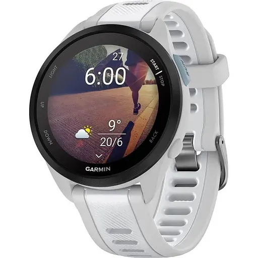 Смарт-часы Garmin Forerunner 165 Mist Gray/Whitestone 010-02863-21/A1