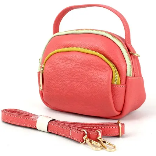 Кожаная сумка женская Borsacomoda 9х14х17 см sum0014268 - фото 1