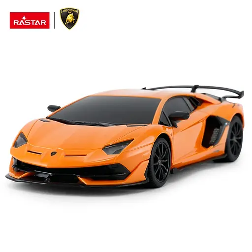 Машинка Rastar Lamborghini Aventador SVJ на управлінні 1:24 помаранчевий 96100 - фото 2