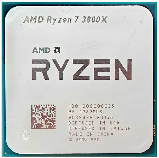 Процессор AMD Ryzen 7 3800X 3.9-4.5 GHz AM4, 105W Б/У