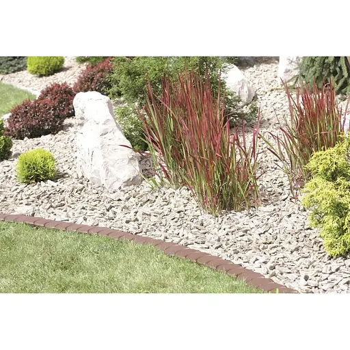 Палісад садовий Prosperplast Flat 3.8 м коричневий - фото 4