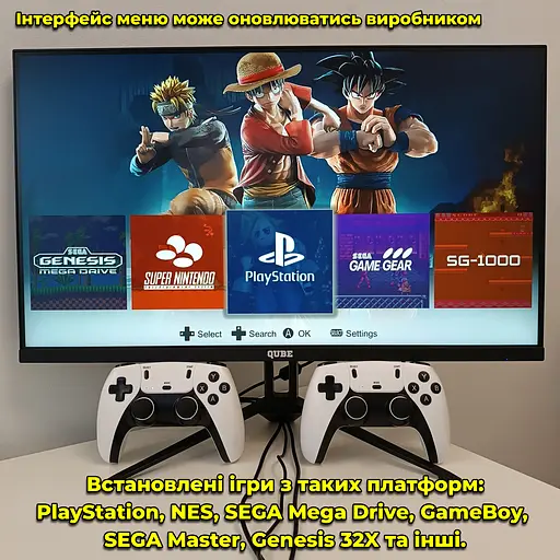 Ігрова приставка Game Stick Pro HDMI 20000 гр. Ретро консоль. 2 геймпади. NES, PlayStation. Пам'ять 64 гб. - фото 2