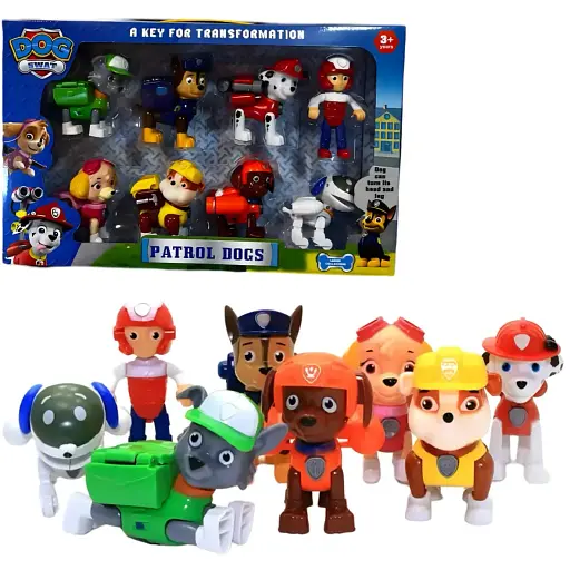 Набір ігрових фігурок Щенячий патруль 8 шт. - фото 3