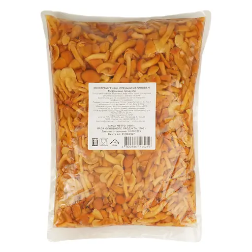 Опеньки Домашні продукти цілі мариновані 3 кг - фото 1