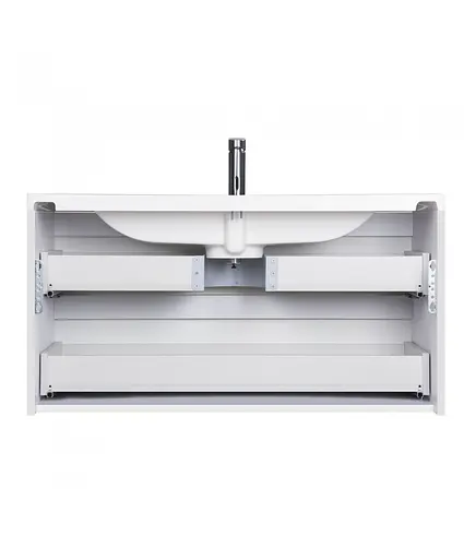 Тумба Мойдодир Octavio 100-A з умивальником Cosmopolitan 100 Білий - фото 6