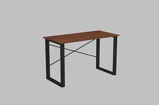 Письмовий стіл Ferrum-decor Драйв 750x1200x700 Чорний метал ДСП Венге Магія 16 мм (FRD-105358) - фото 7