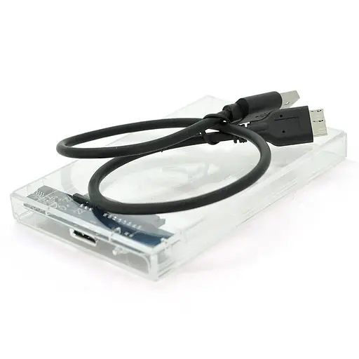 Карман для HDD 2,5 ShuoLe U25E30 прозрачный корпус, USB3.0 SATA