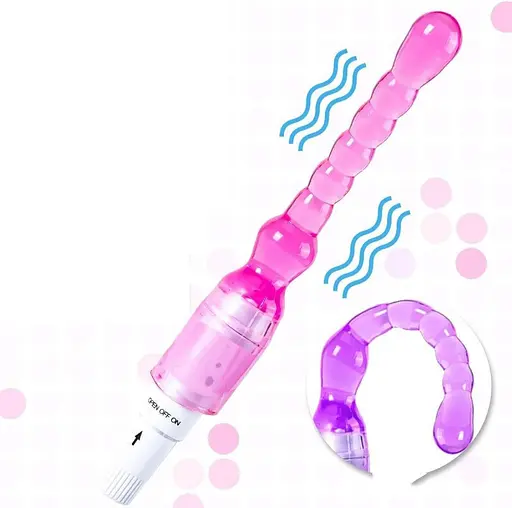 Вибратор для анальных игр 23 см. K0693-1 - фото 4