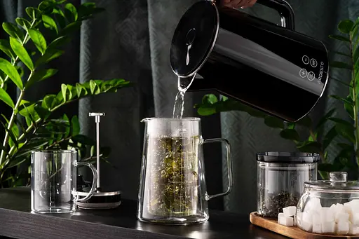 Френч-прес Ardesto Black Mars з подвійними стінками 600 мл нержавіюча сталь скло - фото 4