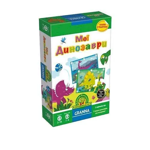 Настольная игра Granna Мои динозавры (82531)
