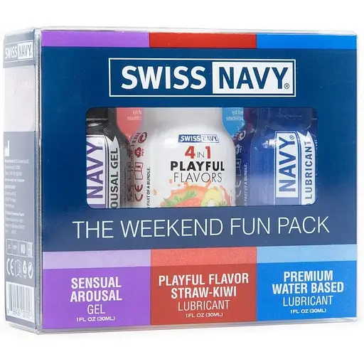 Набір Swiss Navy Weekend Fun Pack 3 х 30 мл - фото 3