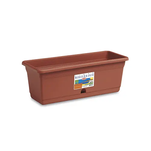 Вазон прямоугольный Portofino с автополивом 40x20x18 см, (79948)
