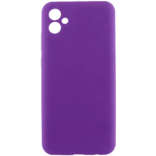 Чехол Lakshmi Silicone Cover Full Camera AA для Samsung Galaxy A06 Фиолетовый/Purple