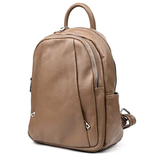 Кожаный женский рюкзак VIRGINIA CONTI 27х34х14 см sum0028653 - фото 1