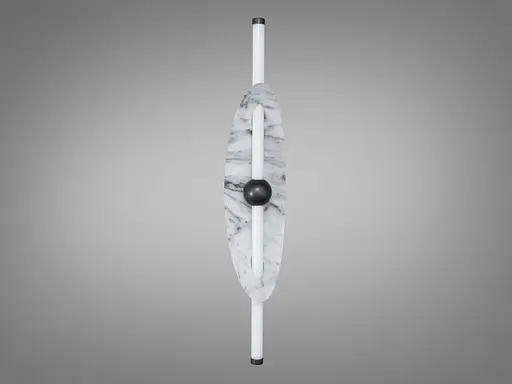 Настінний LED світильник бра Romin білий 9 Вт мармур - фото 3