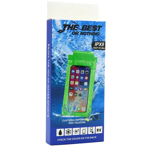 Водонепроникний універсальний чохол Epik 6.5 Салатовий - фото 3