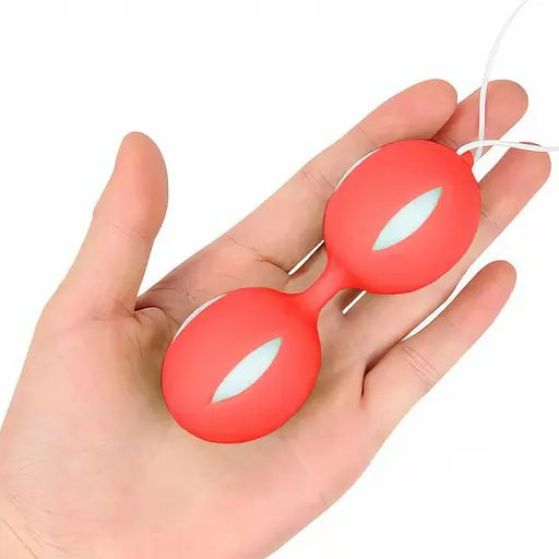 Вагінальні кульки Кегеля 'Even Ball' для зміцнення м'язів Червоний - фото 2