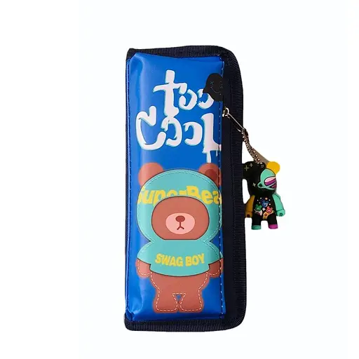 Пенал-косметичка на 2 отделения, Медвежонок, 6556 (в ассортименте)