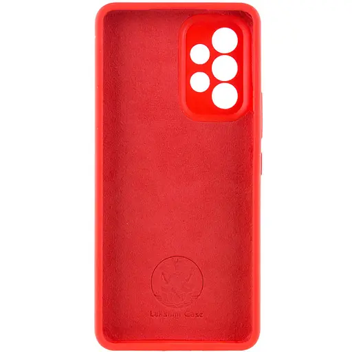 Чохол Silicone Cover Lakshmi Full Camera (AAA) для Samsung Galaxy A33 5G Червоний / Red - фото 4