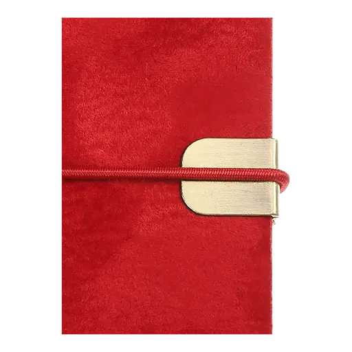 Щотижневик датований Buromax Velour 2026 85 x 153 мм штучна шкіра червоний (BM.2891-05) - фото 6