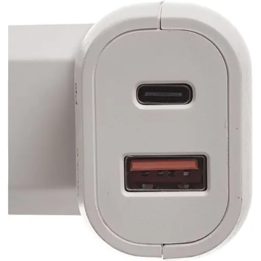 Зарядний пристрій TheGeneral Vspeed 20W 2 порти білий (40050319-08) - фото 3