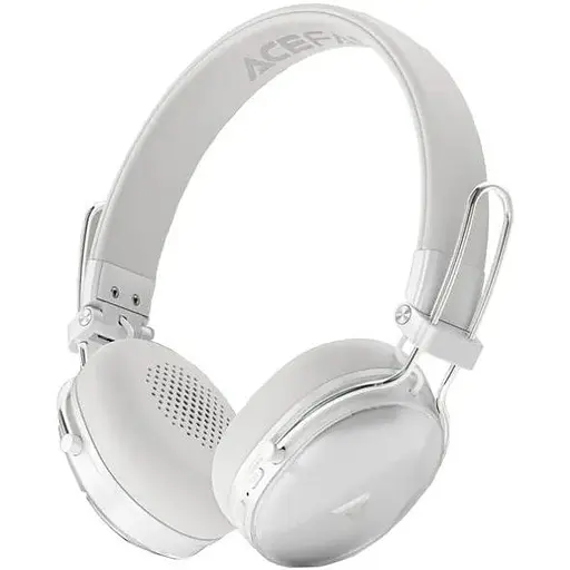 Гарнитура Acefast H7 ANC Bluetooth Pearl White - фото 1