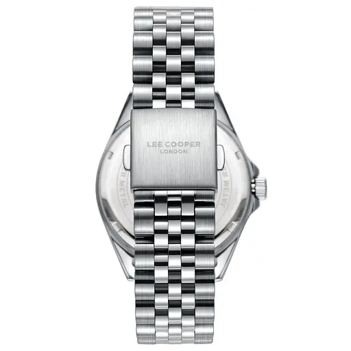 Наручний годинник чоловічий Lee Cooper Daytona Black Сріблястий (3430) - фото 3