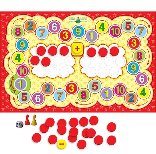 Детская настольная игра-квест "Цифры" 84405, 10 игр в 1 - фото 5