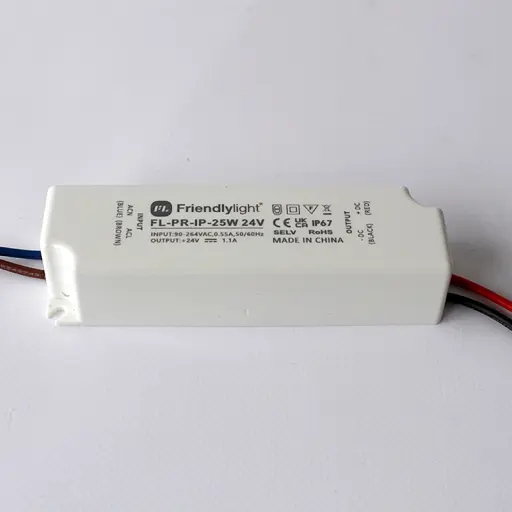 Блок питания Friendlylight PR-IP 25Вт 24В IP65 FL-PR-IP-25W 24V - фото 4