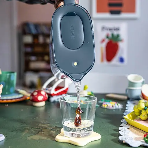 Фільтр-глечик Brita Style Essential Mxpro сіро-блакитний + 3 картриджа (1058103) - фото 12