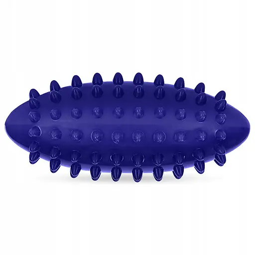 М'яч масажний огірок 4FIZJO Spike Bean 11.5 x 5 см Blue (P-5905973403306) - фото 1