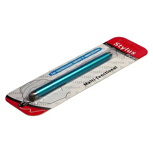 Стилус ємнісний, високоточний Jot Pro зі знімною мікро-волоконною насадкою, алюмінієвий, блакитний - фото 3