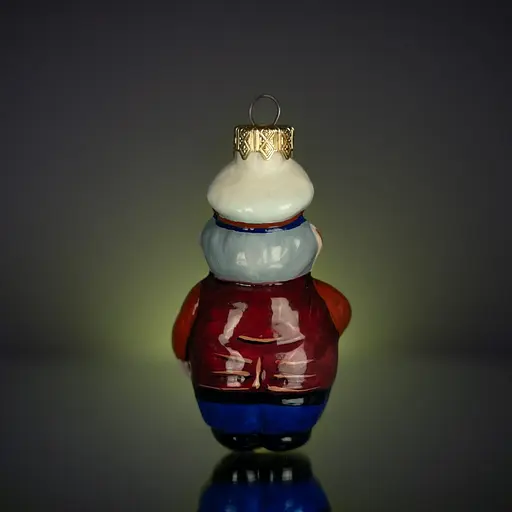 Ялинкова прикраса Різдвяні історії Моряк скло (4820001046373) - фото 4