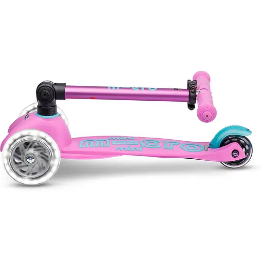 Самокат Micro Mini Deluxe Foldable LED Лавандовий (MMD398) - фото 6