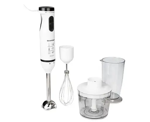 Блендер 3 в 1 Silver Crest SSMS 600 D3 White - фото 5