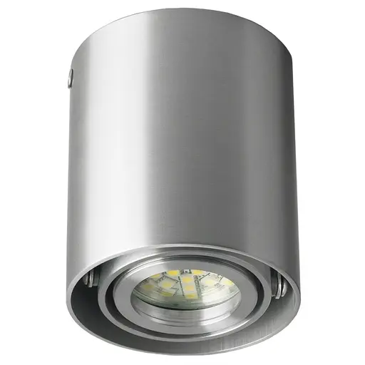 Підсвічування тубус Brille накладне AL-81/1 GU10 Alum IP20 MR16 26-816