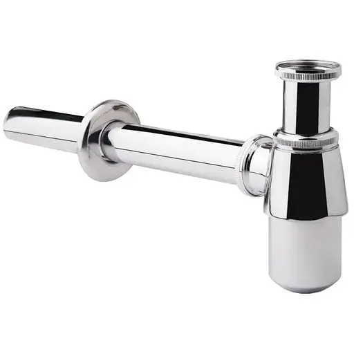 Сифон для раковини Lidz (CRM)-47 01 002 00, Хром - фото 1