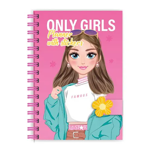 Блокнот "Only Girls Planner" Апельсин LS-01-2, 64 страницы - фото 1