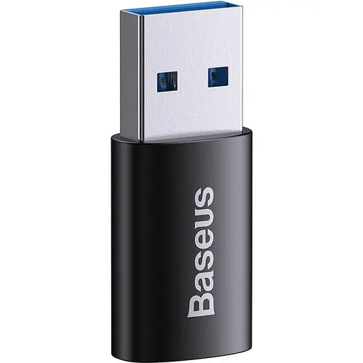 Адаптер Baseus Ingenuity Series Mini OTG Adaptor USB 3.1 to Type-CBlack (ZJJQ000101) - фото 3