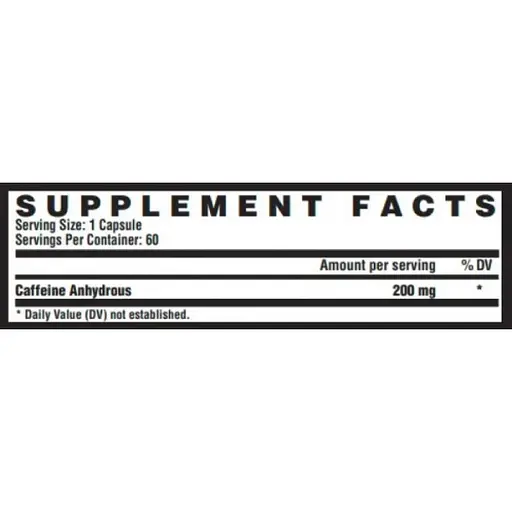 Кофеїн Nutrex Caffeine 60 caps (1086-100-20-7729857-20) - фото 2