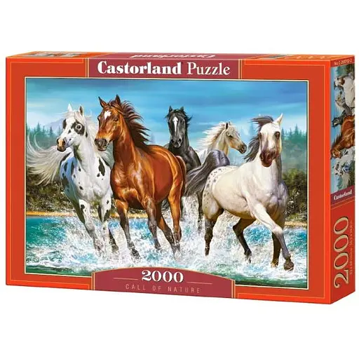 Пазл Castorland Бегущие лошади 2000 эл. (C-200702)