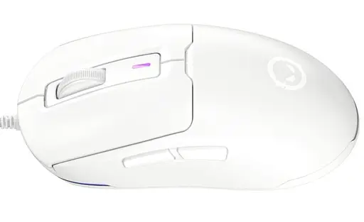Миша Lorgar MSA10 Ultralight Wired Gaming Mouse White (LRG-MSA10-WH) - фото 2